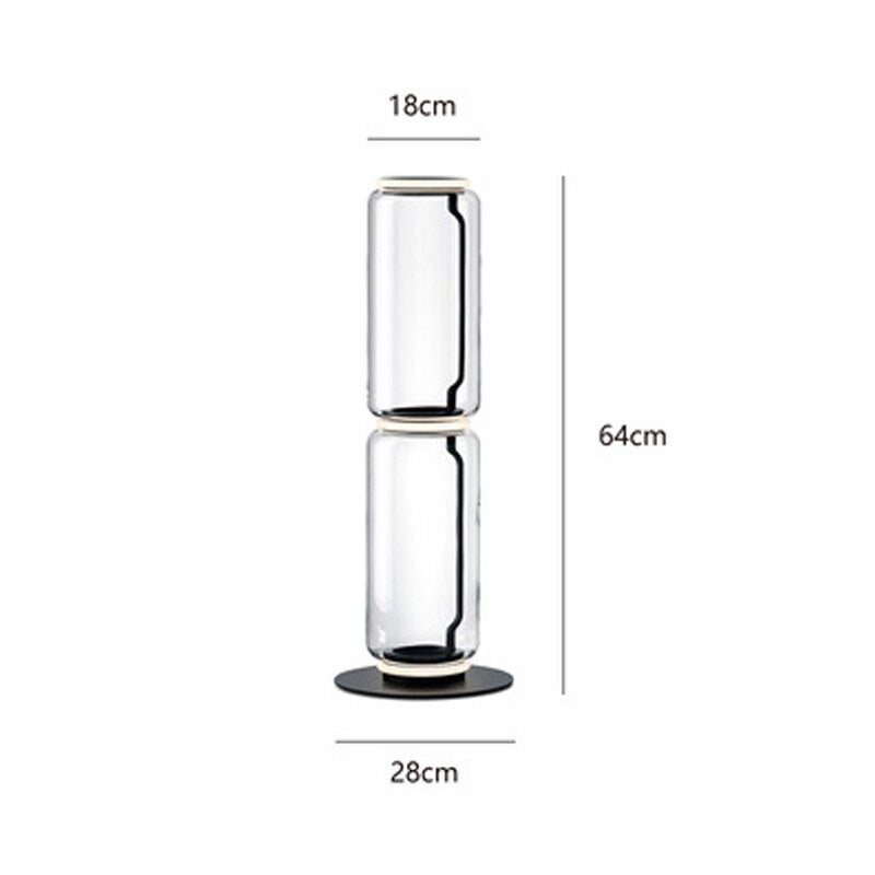 SkandiShop Nordic Minimalist Glass Shade Led